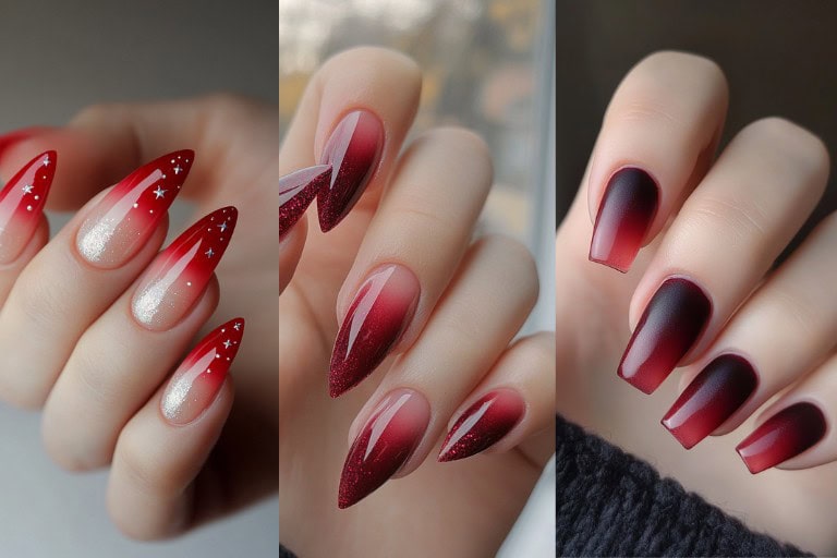 23 Stunning Acrylic Red Ombre Nails: Bold and Elegant Ideas to Try This Season