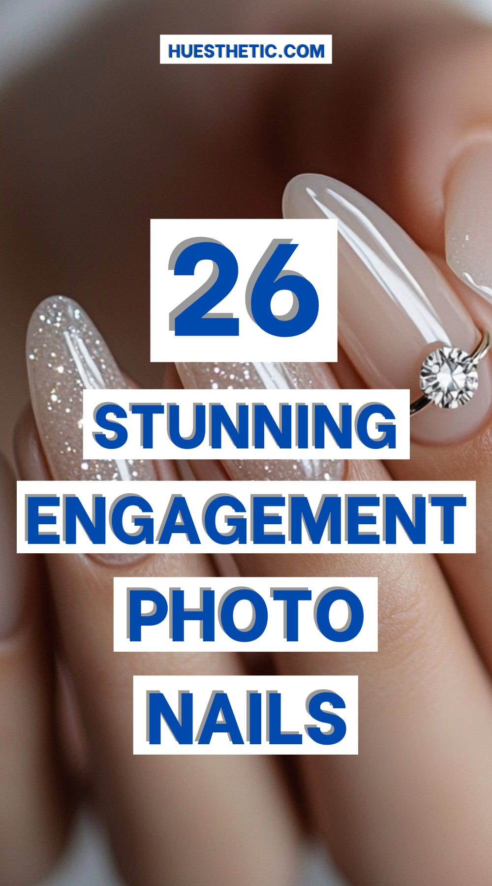 engagement photo nails pinterest poster