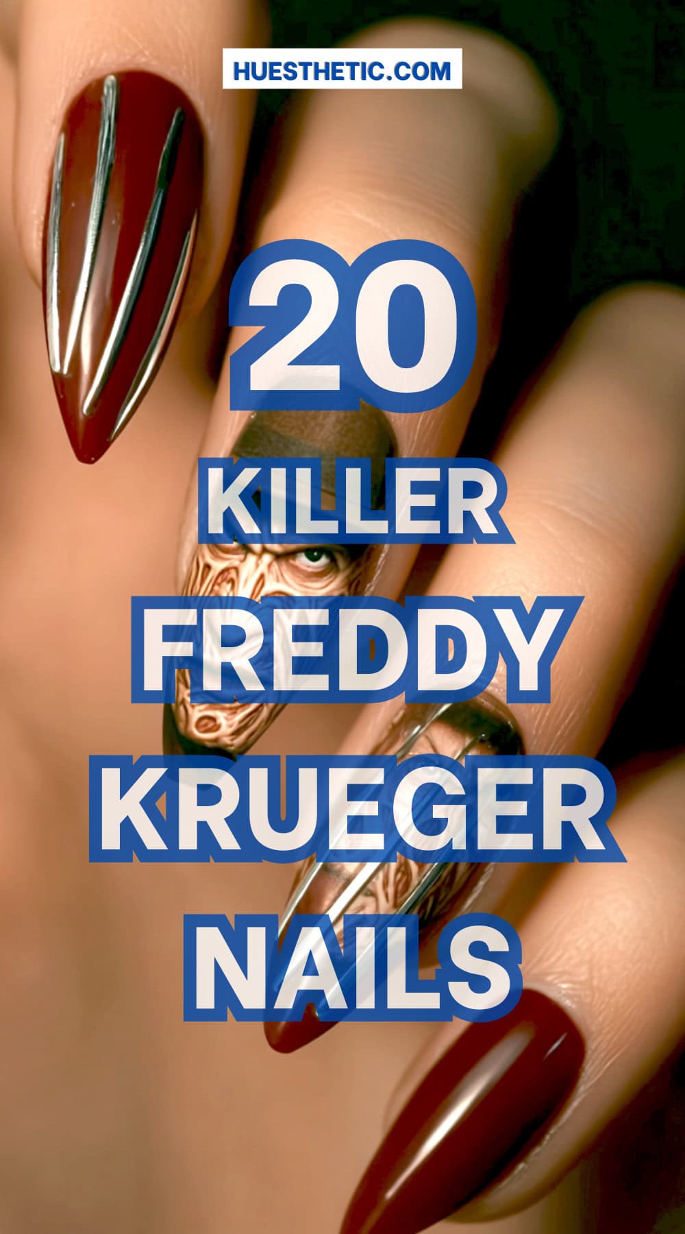 freddy krueger nails pinterest poster