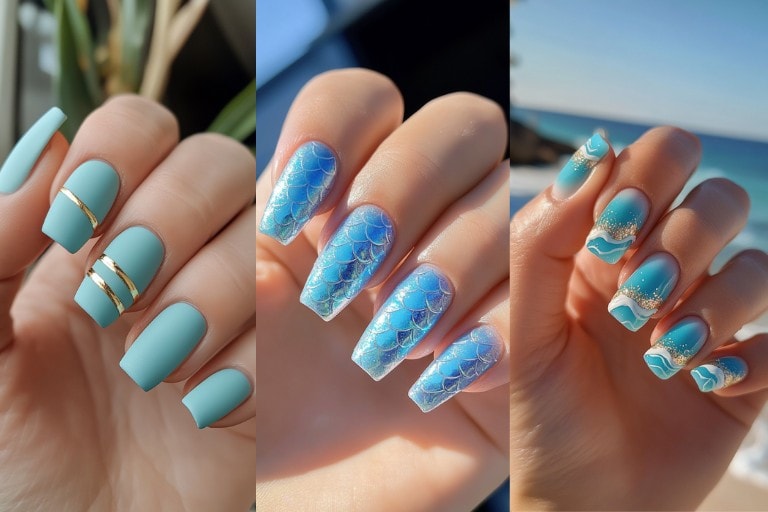 24 Stunning Light Blue Summer Nails: Chic Ideas to Rock This Season
