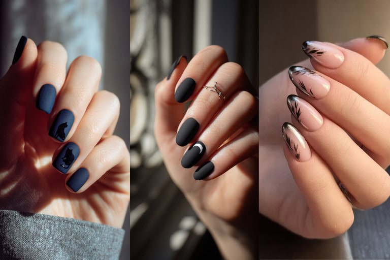 36 Effortless Simple Witchy Nails: Stylish Ideas for Minimal Magic This Halloween