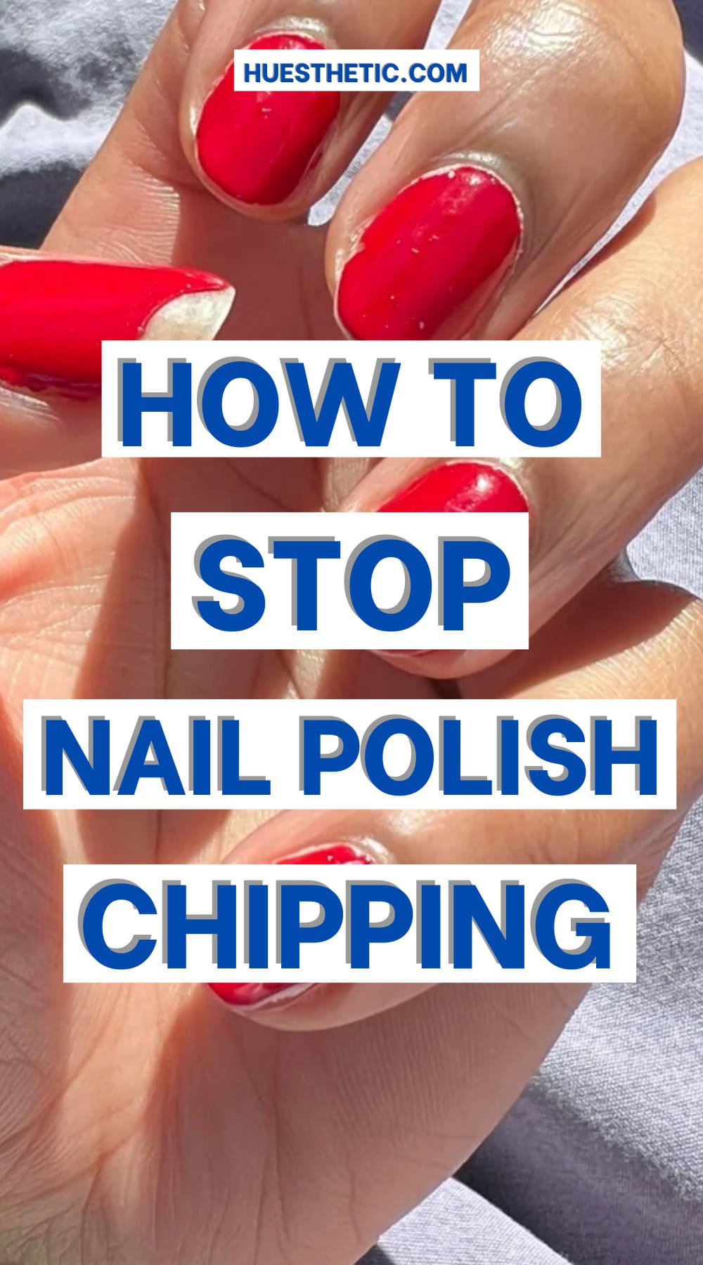 stop nail polish chipping pinterest poster